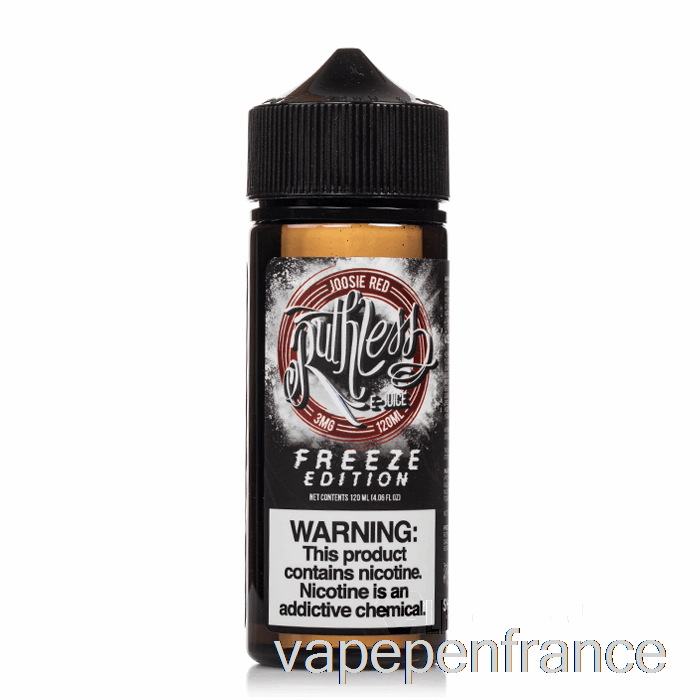 Joosie Red - édition Freeze - Vapeur Impitoyable - Stylo Vape 120 Ml 6 Mg